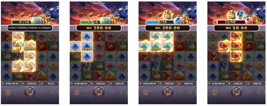 รีวิวเกมสล็อต Dragon Hatch New Slot Download Free to Jackpot | Pussy888 3