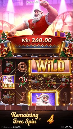 รีวิวเกมสล็อต Santas Gift New Slot Download Free to Jackpot 2021 | Pussy888 3