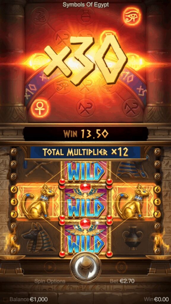 รีวิวเกมสล็อต Symbols of Egypt New Slot Download Free to Jackpot 2021 | Pussy888 4